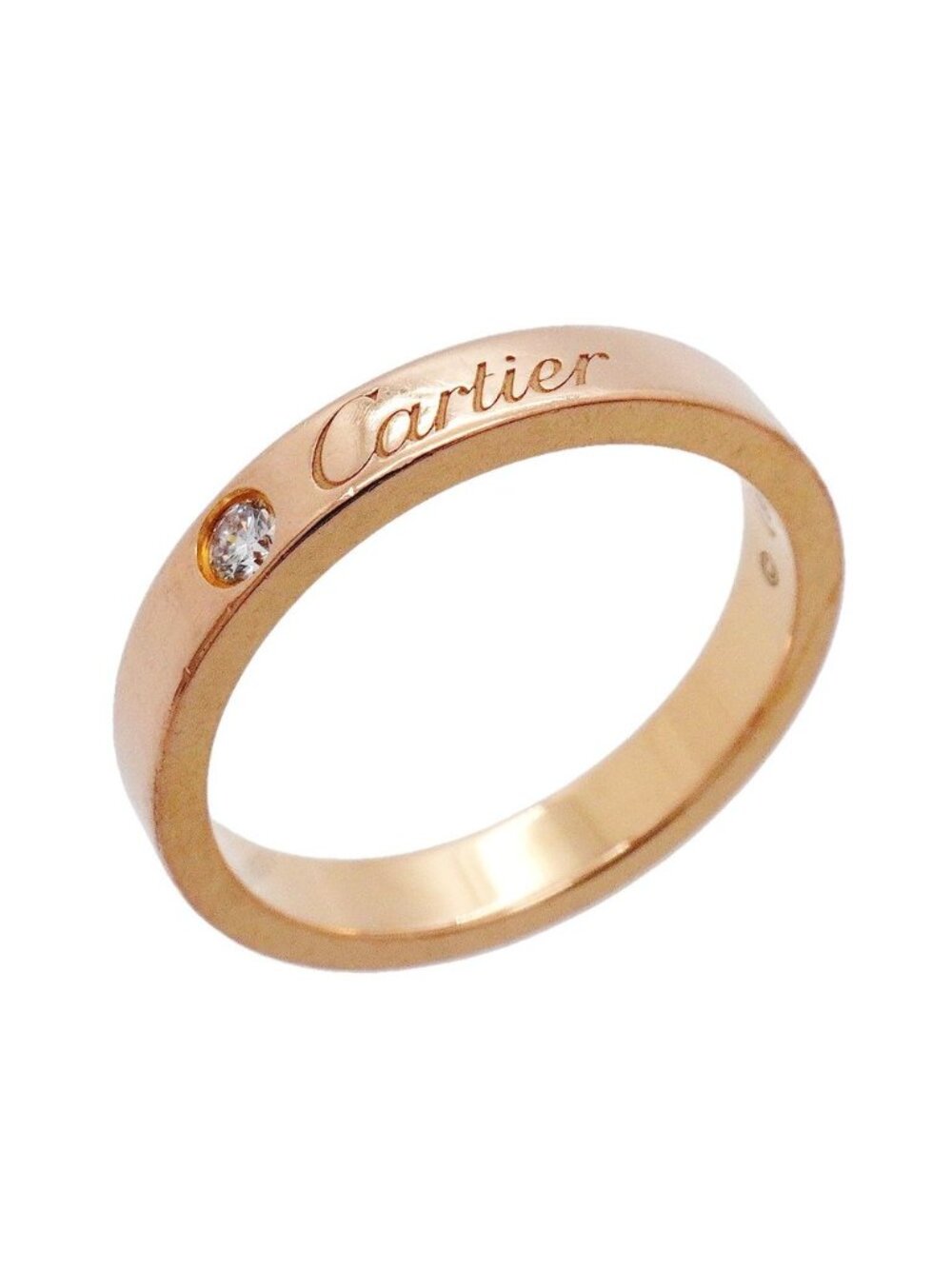 Cartier Ring C de Cartier Pink Gold Diamond